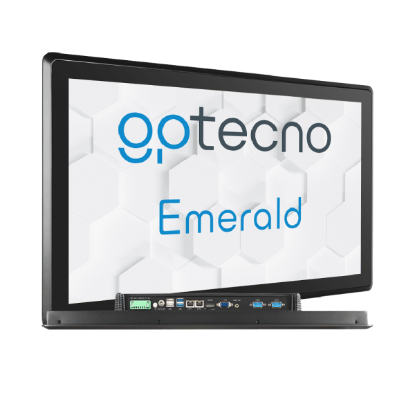 panel pc serie emerald industriali