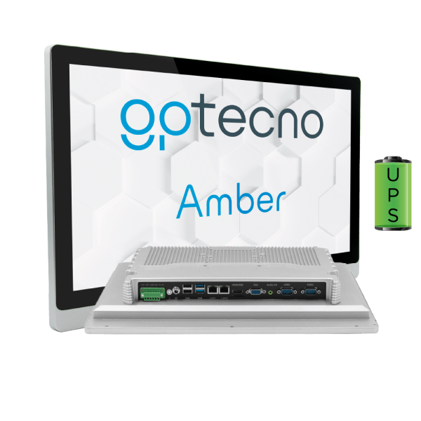 Panel PC Amber con UPS gruppo di continuit&agrave;